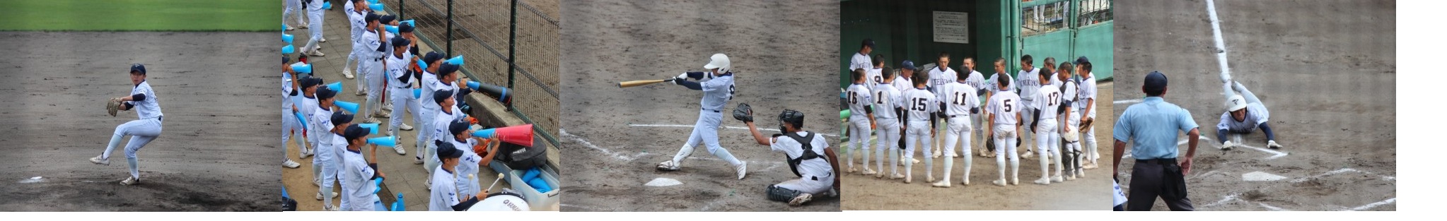 野球部「秋季県大会･二次トーナメント・準々決勝」結果